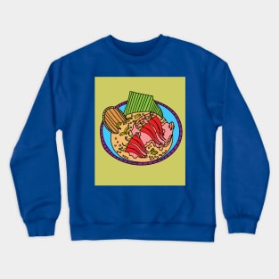 Chilli Spicy Food Vegetable Hot Peppers Crewneck Sweatshirt